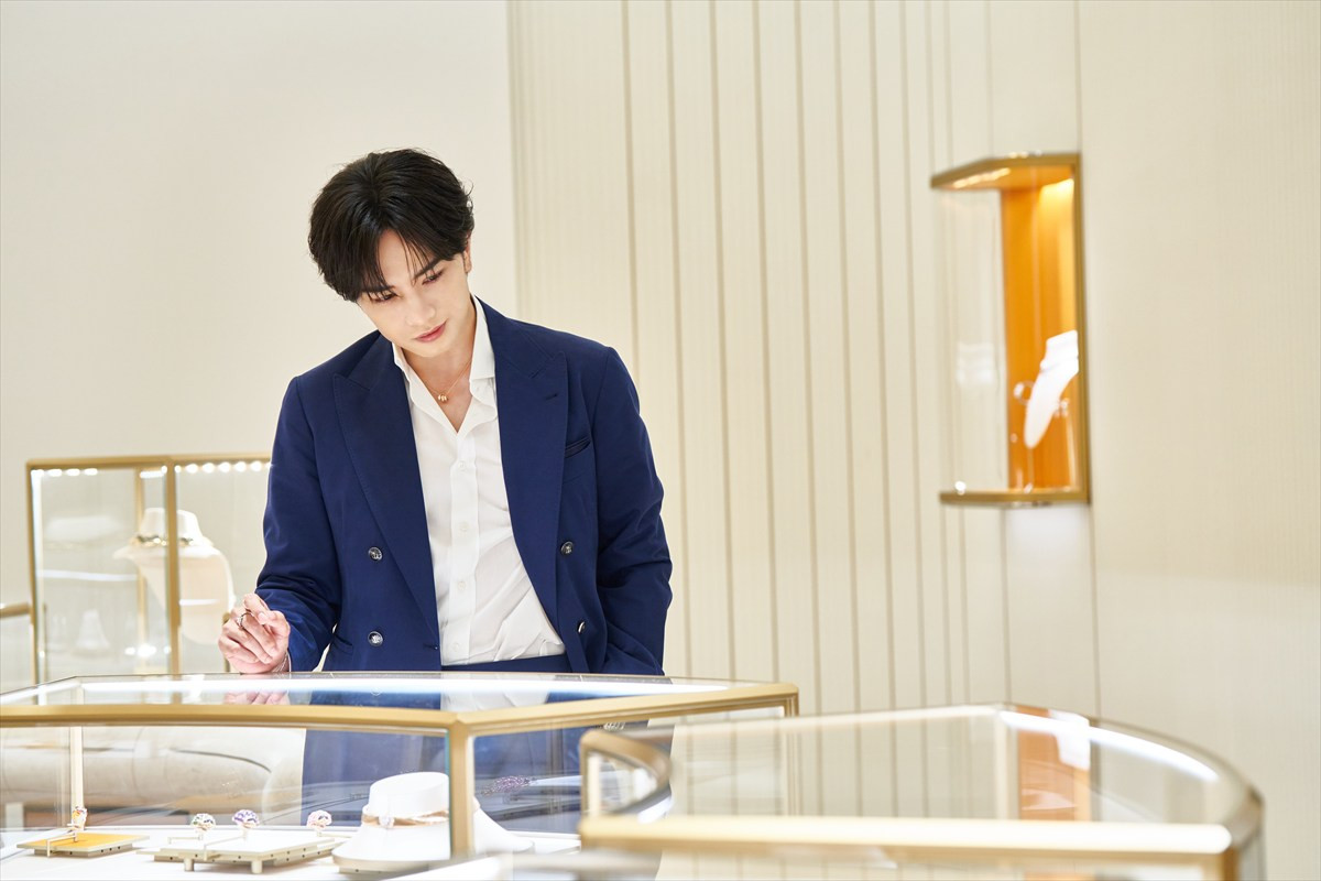 目黒蓮「ブルガリ 心斎橋」オープンを祝してメッセージ　山下智久・中島健人・福原遥が新店舗の世界観をいち早く体感