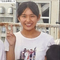 日比谷萌甘、過去ショット　※「日比谷萌甘」X