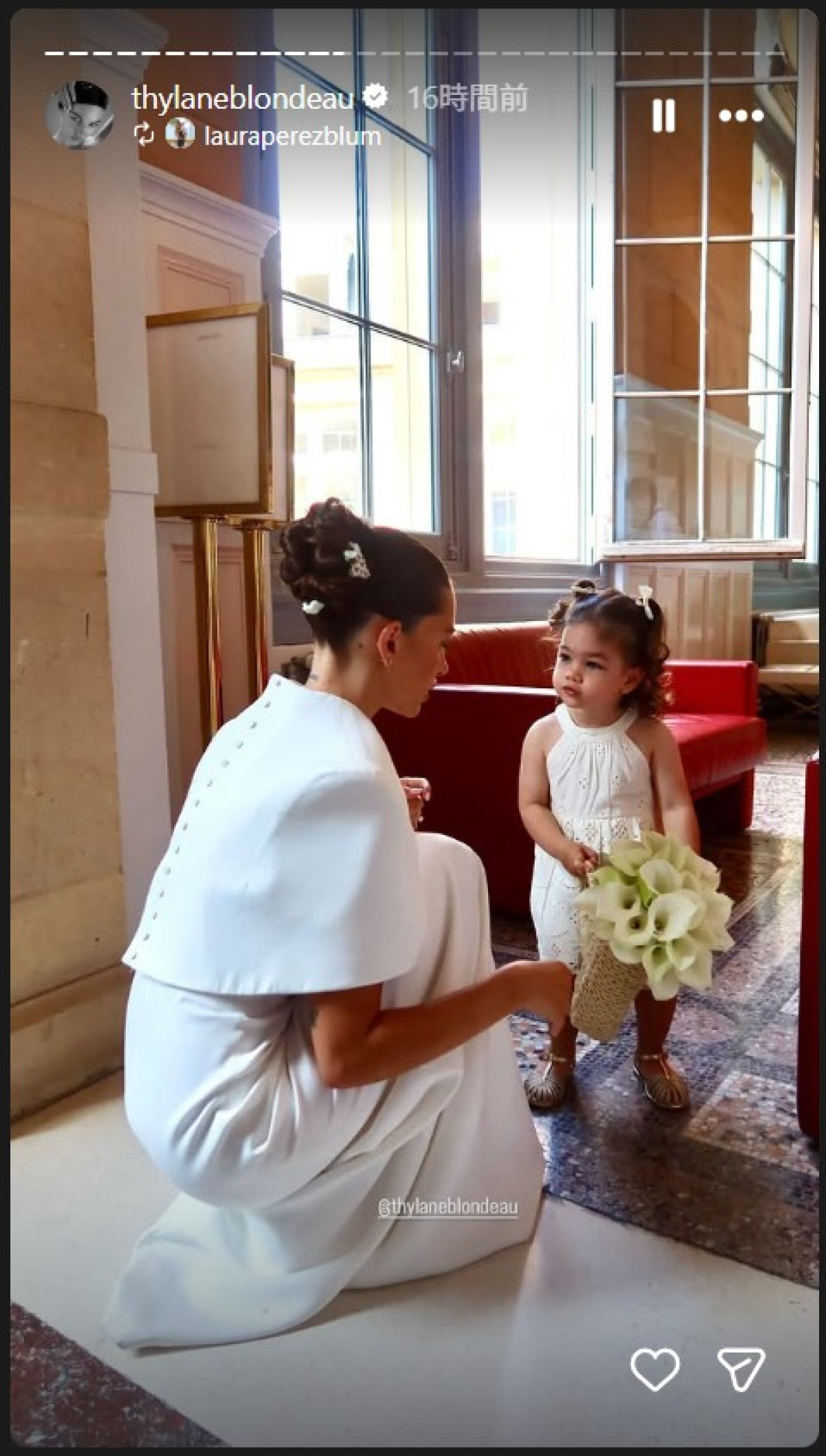 6歳で「世界で最も美しい少女」に選ばれたモデルが結婚　挙式の様子を公開