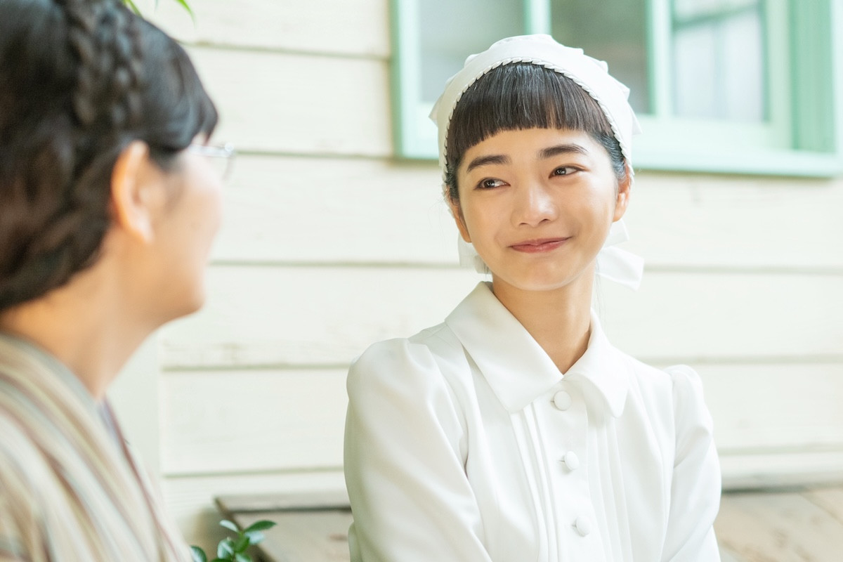 明日の『風、薫る』“直美”上坂樹里、団子屋で“シマケン”佐野晶哉に出くわす