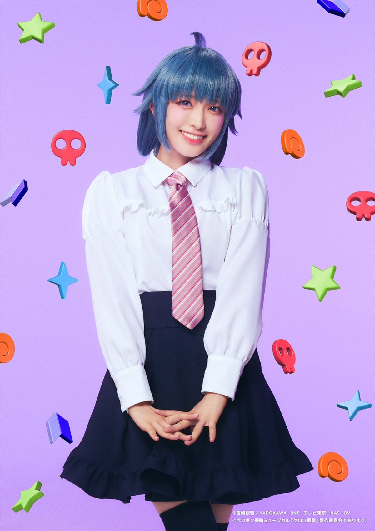 『ケロミュ』新ソロビジュアル12点解禁　舞台オリジナルキャラクター「メタケロロ小隊」も登場