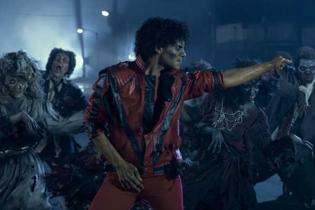 「Thriller」MVシーン（映画『Michael／マイケル』より）