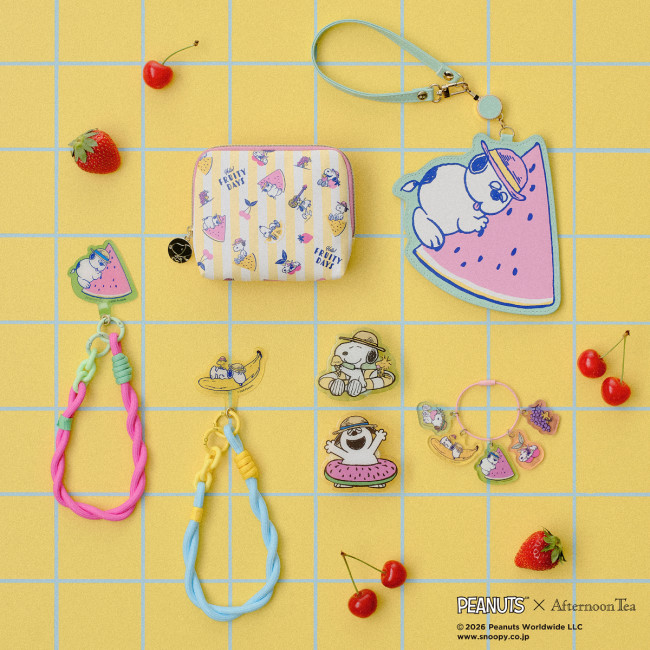 写真）スヌーピー＆きょうだいたちの夏らしいアイテム発売決定