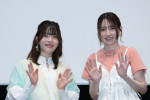 映画『傘少女　精霊たちの物語』日本語吹き替え版公開記念舞台あいさつに登壇した石見舞菜香＆上絛千尋