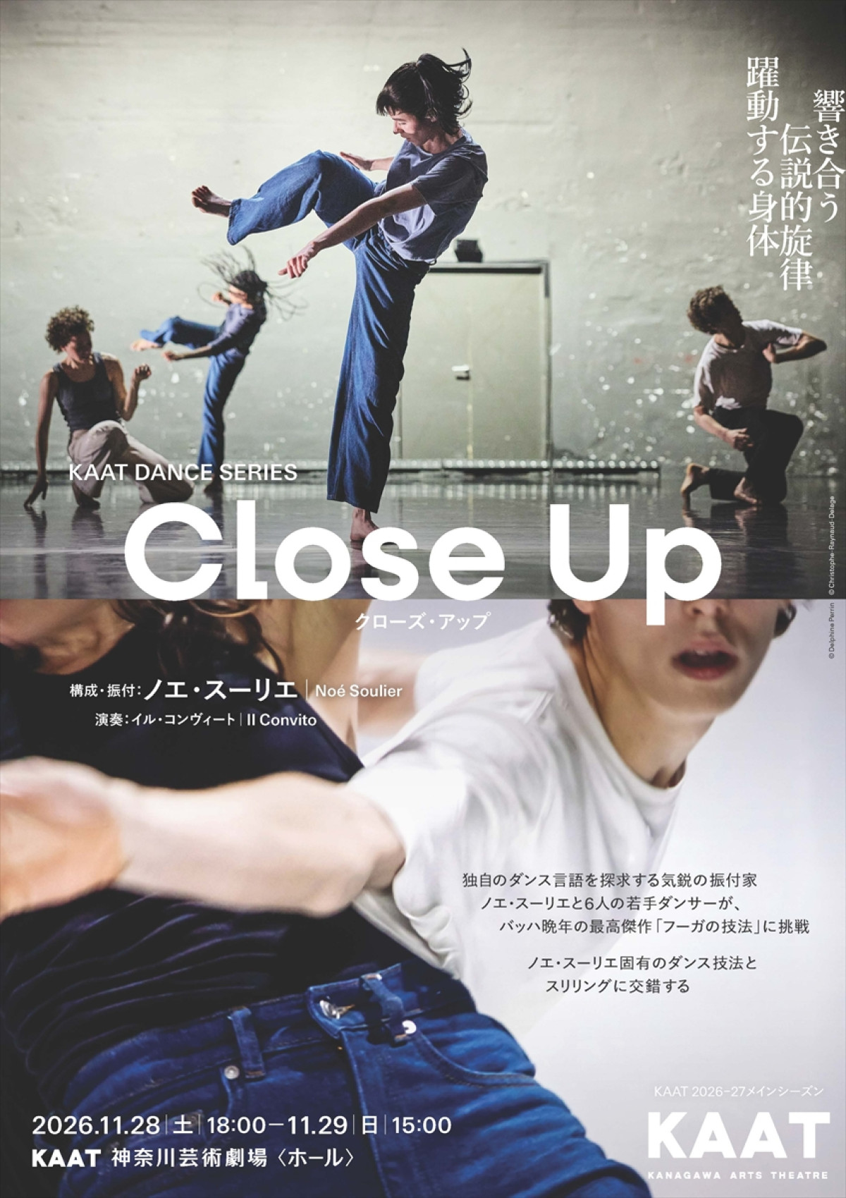 KAAT DANCE SERIES『Close Up -クローズ・アップ-』メインビジュアル