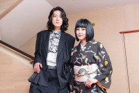 （左から）末原拓馬・藤原紀香