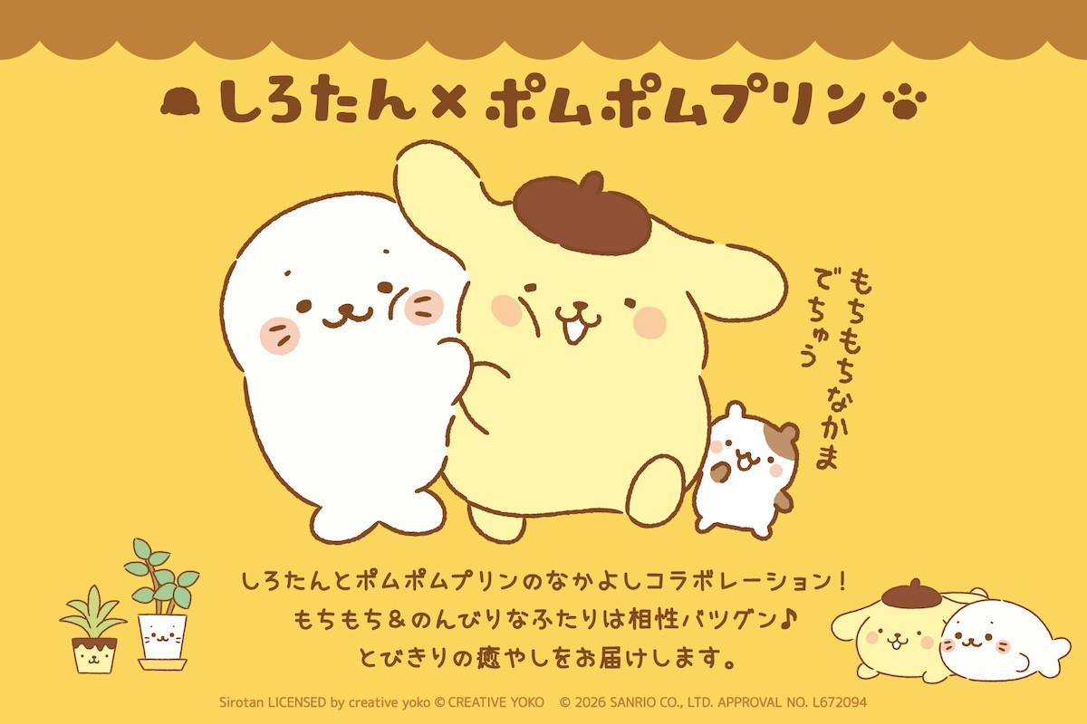 260729_しろたん×ポムポムプリン