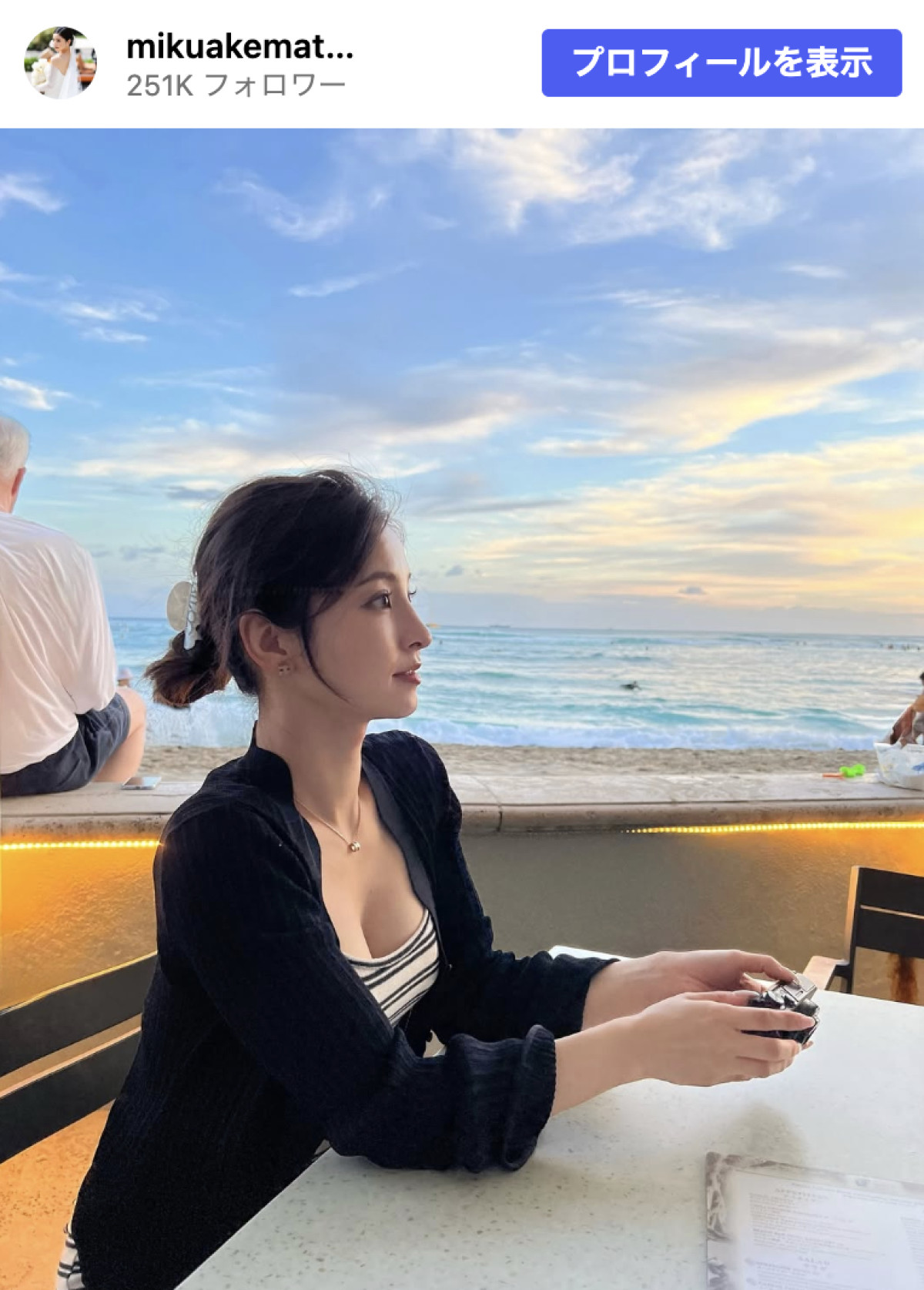 堂安律のインフルエンサー妻、娘との2ショット公開　「ご両親にそっくり」「寝顔パパですね」「顔立ちが綺麗」