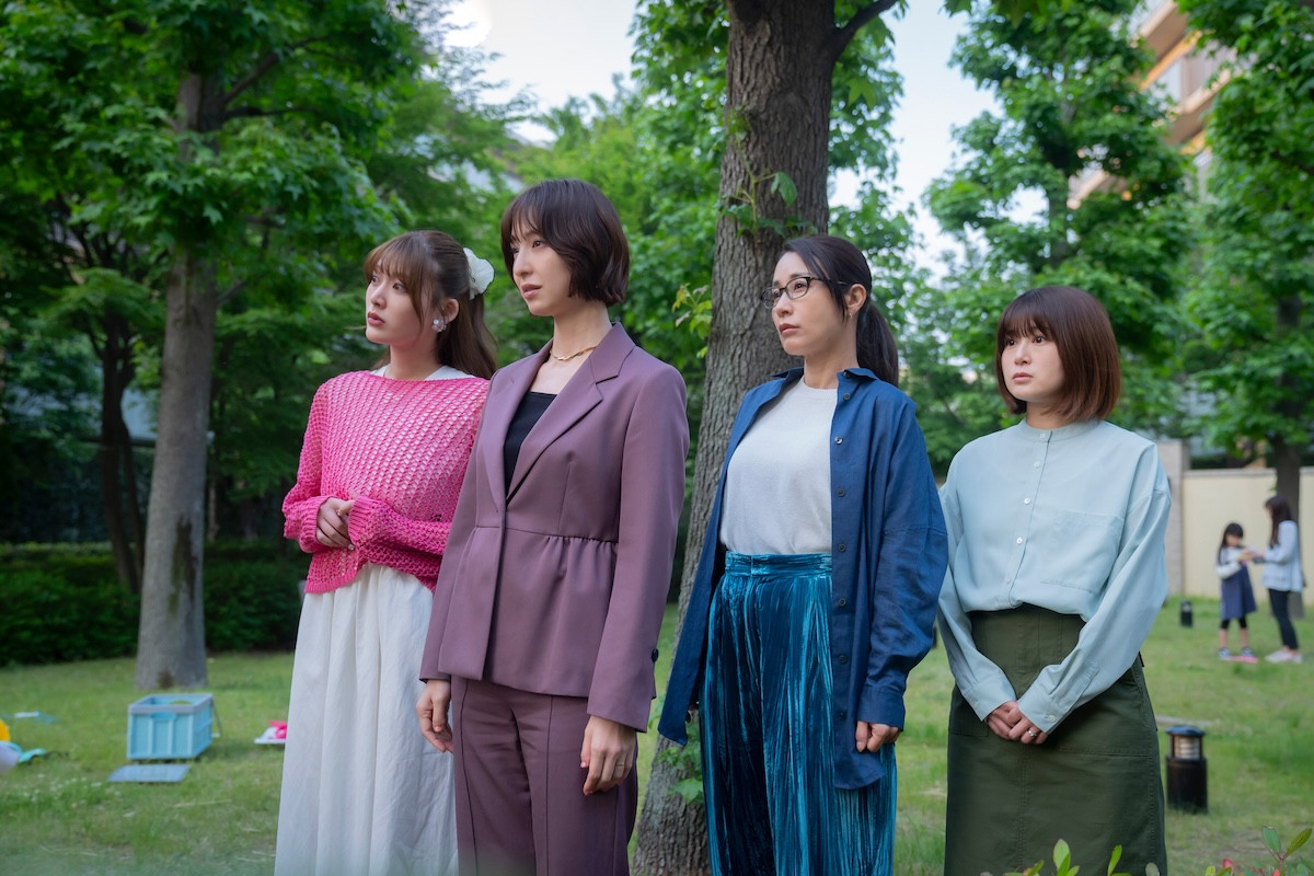 『おちたらおわり』第2話 “明日海”宇垣美里、ママ友たちの間で孤立　“孔美子”篠田麻里子の企みでタワマンに不穏な空気