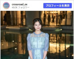 今田美桜、ドレスのオフショットが美しすぎる　※「クロスロード 〜救命救急の約束〜【公式】」Instagram
