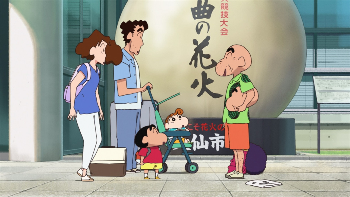『映画クレヨンしんちゃん』最新作の舞台、秋田・大曲でマユリカ＆しんのすけが一日駅長に！