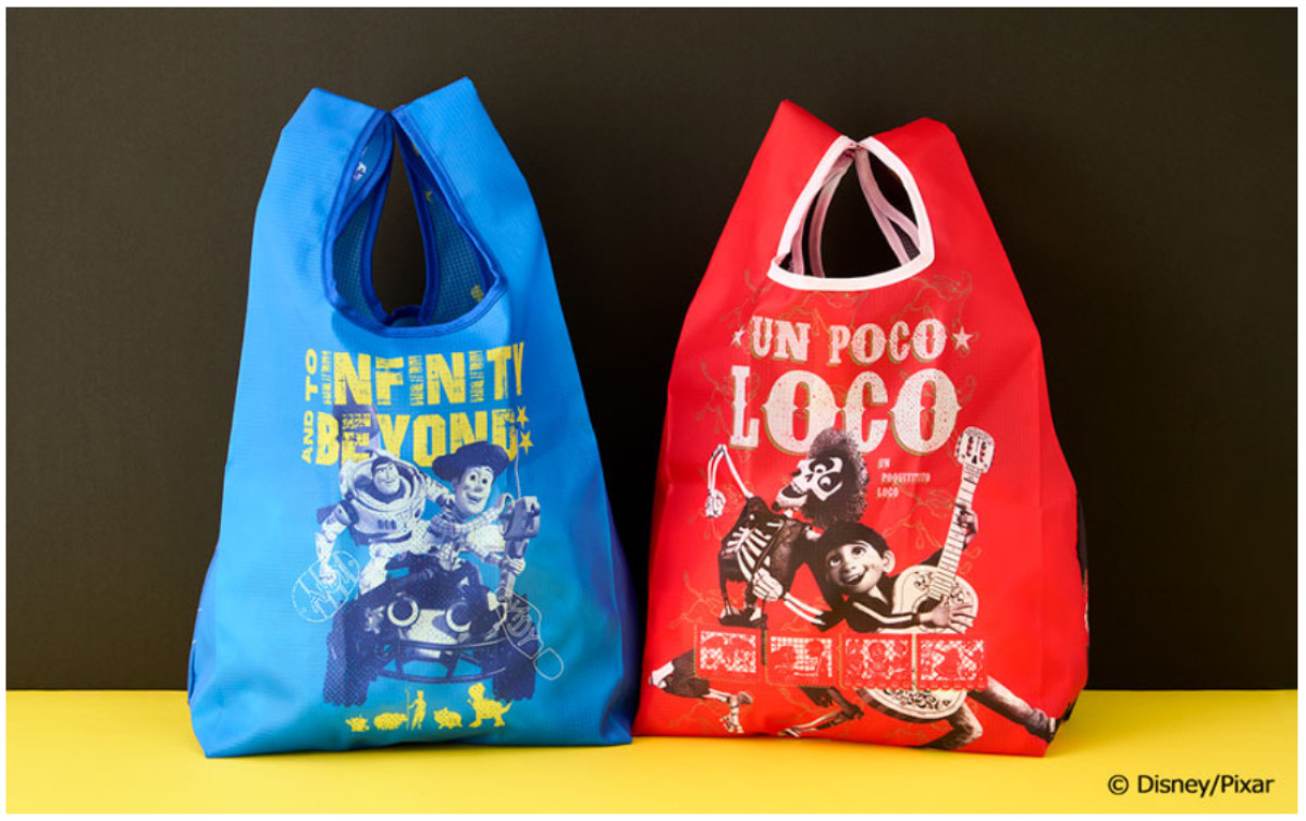 『トイ・ストーリー』&『リメンバー・ミー』のエコバッグがコンビニで買える! 「Disney shopping collection」第3弾