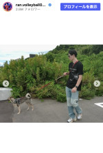 高橋藍、愛犬との淡路島旅行を報告　※「高橋藍」instagram