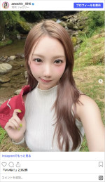 糸リフトをしたざわちん　※「ざわちん」Instagram