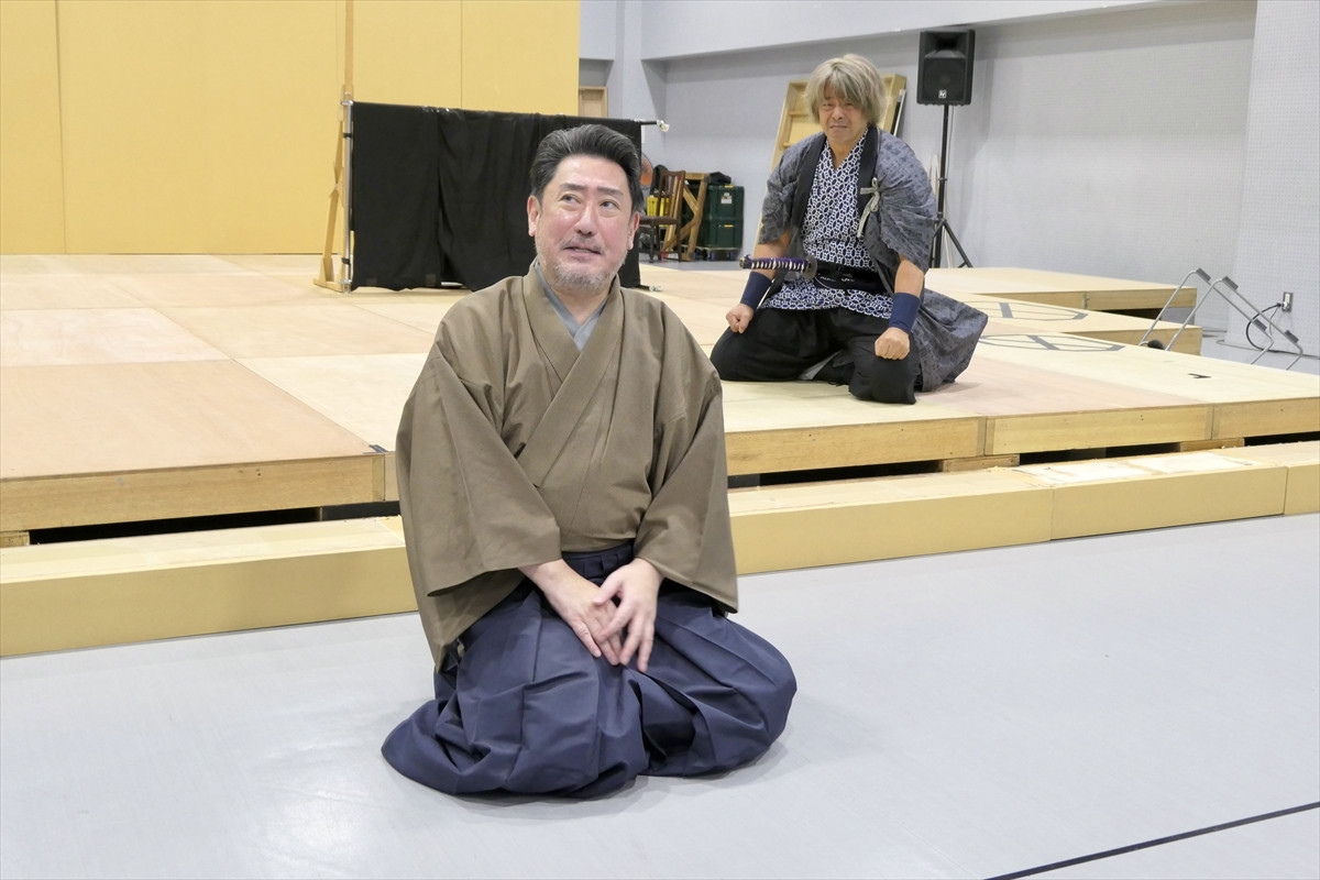 中村芝翫、和装で届ける誰も観たことのない『リア王』に意気込み！／舞台『リア王』稽古場レポート
