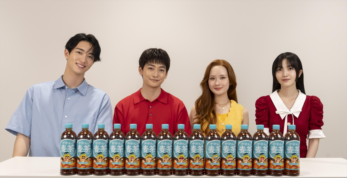 高橋文哉・畑芽育・野村康太・久保史緒里らが集結！　『クレヨンしんちゃん』実写化シリーズ最新話公開