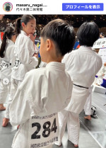 永井大、子どもたちと空手大会へ　※「永井大」Instagram