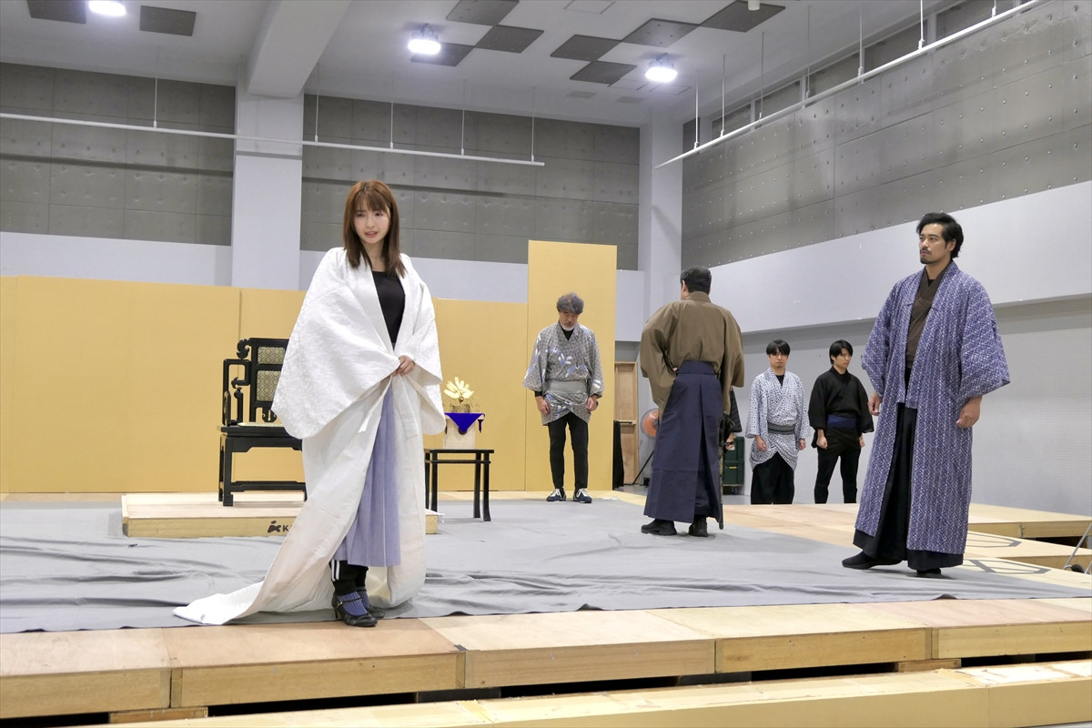 中村芝翫、和装で届ける誰も観たことのない『リア王』に意気込み！／舞台『リア王』稽古場レポート