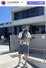 高橋藍、愛犬との淡路島旅行を報告　※「高橋藍」instagram