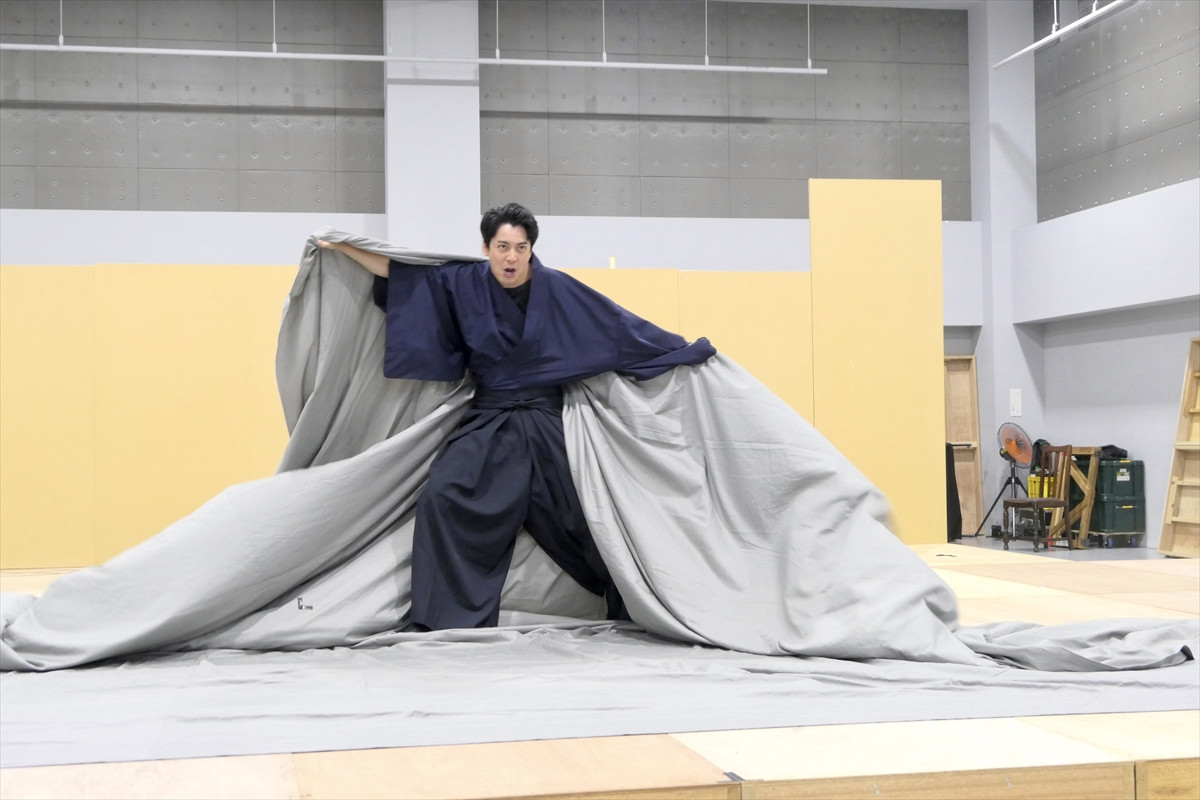 中村芝翫、和装で届ける誰も観たことのない『リア王』に意気込み！／舞台『リア王』稽古場レポート