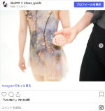婚約を発表した、りくりゅうペア　※「三浦璃来」Instagram