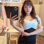 高木里代子、ソロショット　※「高木里代子」Instagram