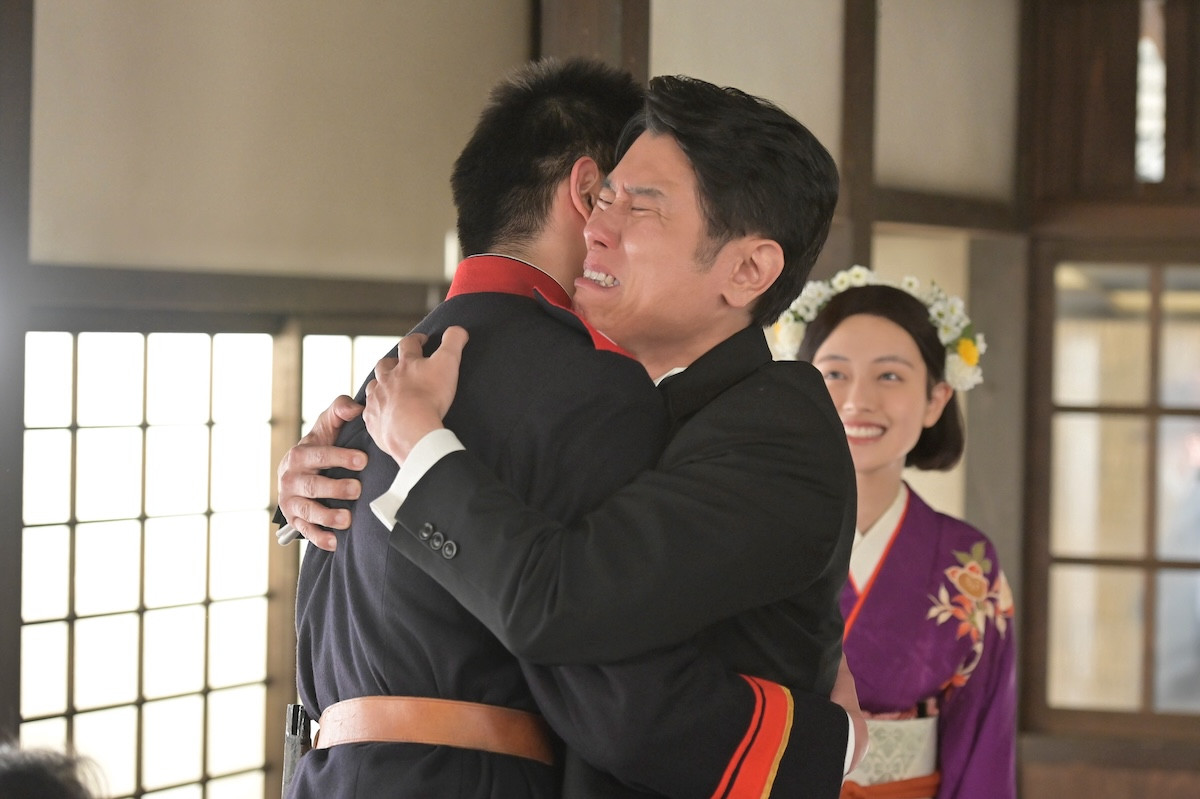 『風、薫る』“直美”上坂樹里、涙の告白をネット祝福　歓喜の“吉江先生”原田泰造にも反響「本当におめでとう」「泣いちゃう」
