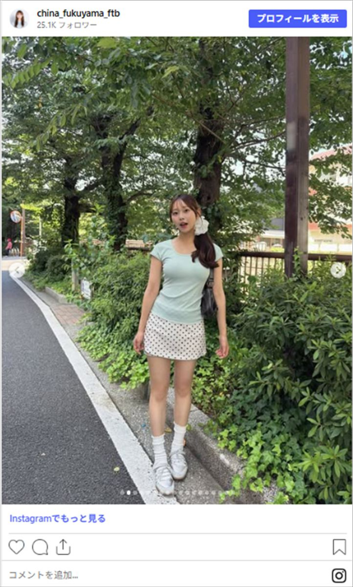 アイドルかと思った！　地方局・3年目女子アナ、ミニスカコーデに絶賛の嵐！
