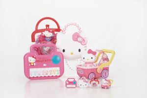 ハローキティの“ロングセラーおもちゃ”がミニチュア化！　「サイフおしゃれ」などカプセルトイに登場