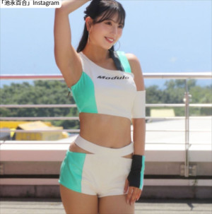池永百合、ソロショット　※「池永百合」Instagram