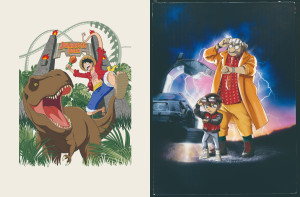 USJ、夢のコラボグッズ発表！　『ONE PIECE』×「ジュラパ」＆『コナン』×「BTTF」の世界観が融合