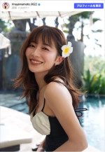 バリ島を満喫する山本里菜が美しい！　※「山本里菜」Instagram
