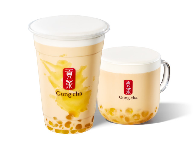 ゴンチャ、秋の新作は「紅はるか ミルクティー」！　初登場の“おいもパール”で異なる食感を満喫