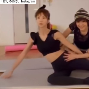 ほしのあき、ソロショット　※「ほしのあき」Instagram