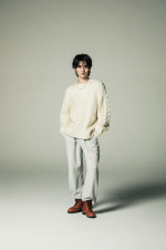 「Rudo 2026AW」に登場する藤岡真威人