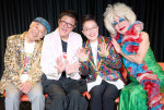 （左から）佐藤正宏、大久保ノブオ、柴田理恵、梅垣義明
