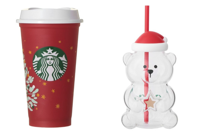 スタバ「ホリデーコレクション」11．2発売！　ベアリアスタのキーチェーンは着せ替え可能