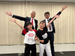 丸美屋食品ミュージカル『アニー』合格者発表 囲み取材の様子