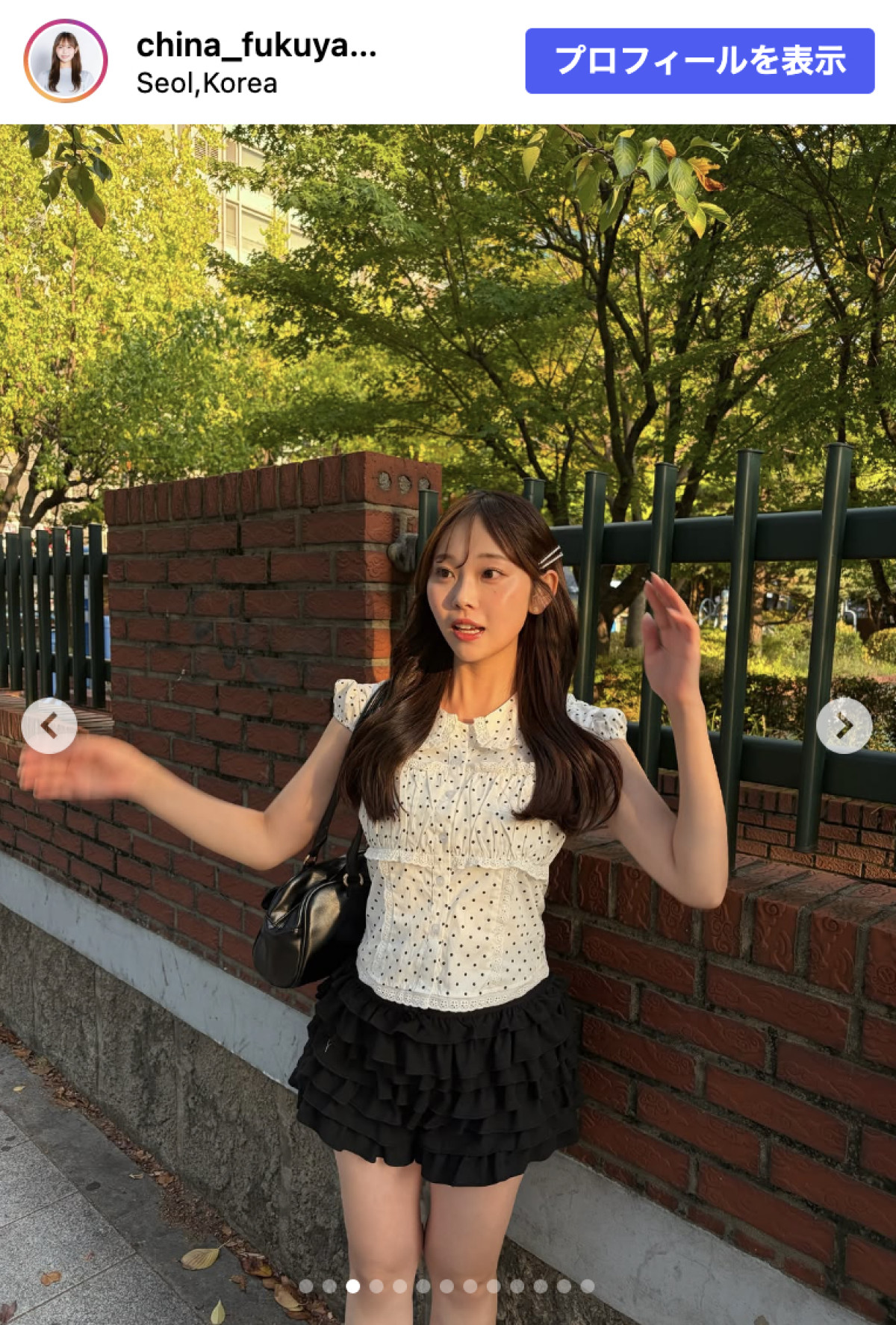 福井テレビ美女アナウンサー、美脚全開オフコーデに反響「女子大生じゃん！」「スタイルがいいですねぇ」