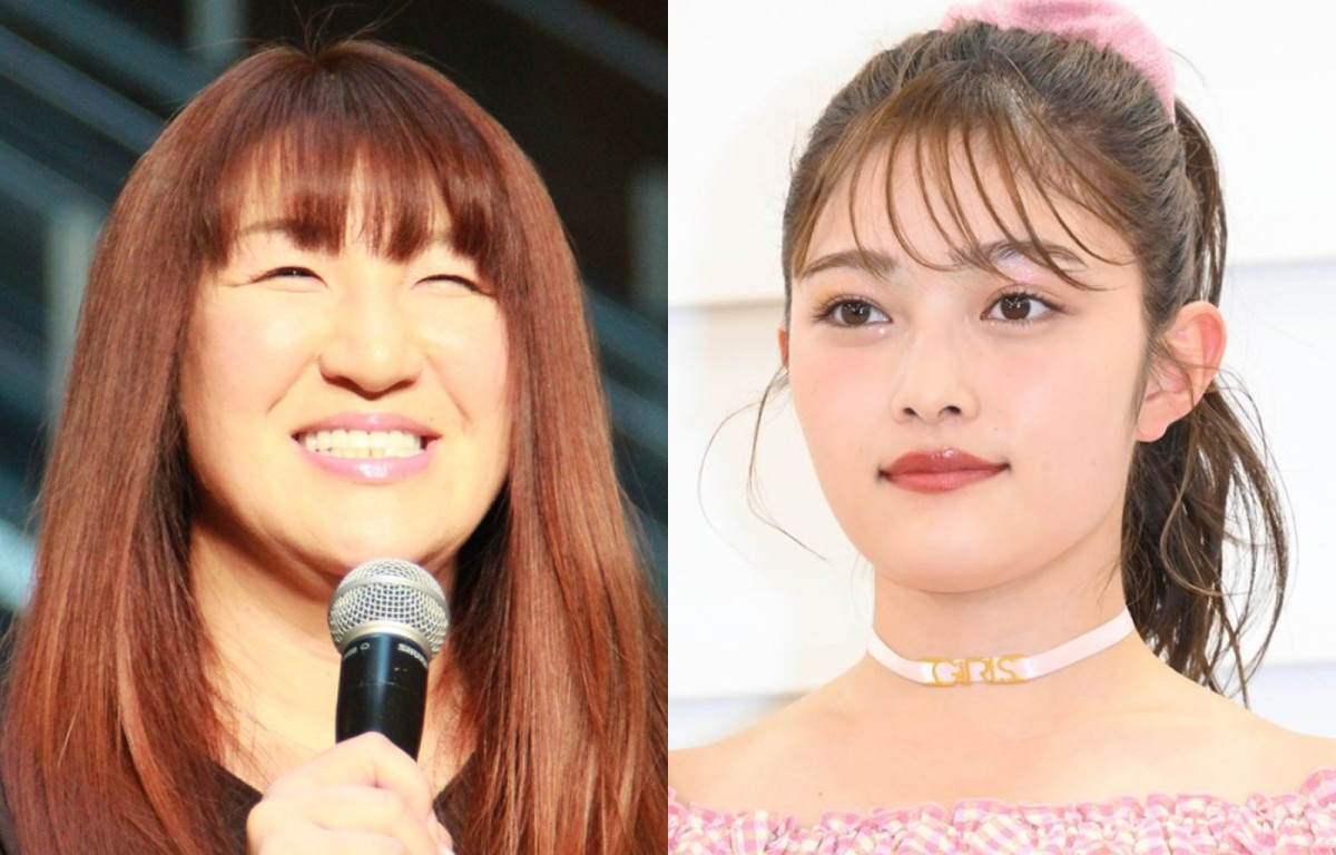 （左から）北斗晶、井上咲楽