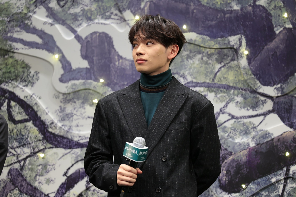 主演・高橋文哉「大切な一作になった」　齋藤飛鳥、宮世琉弥がオーディション秘話語る　アニメ映画『クスノキの番人』完成披露レポート