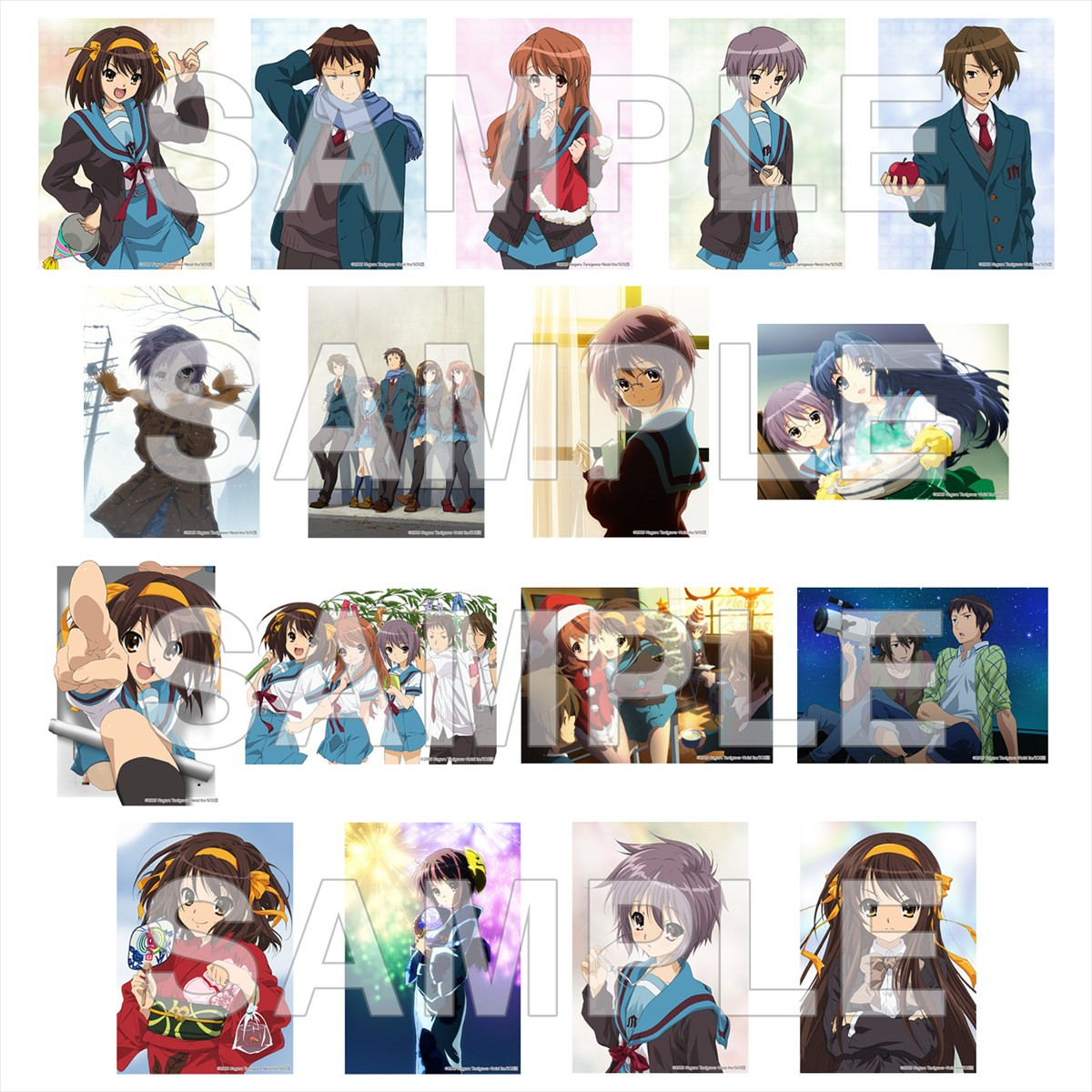 劇場版『涼宮ハルヒの消失』リバイバル上映、入場者特典いとうのいぢ描き下ろしミニ色紙の絵柄が解禁　劇場物販情報も公開に