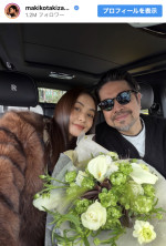 （写真左から）滝沢眞規子、滝沢伸介　※「滝沢眞規子」インスタグラム