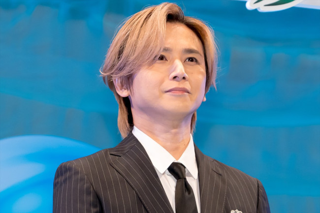 『劇場版 転生したらスライムだった件 蒼海の涙編』完成披露試写会に出席した堂本光一