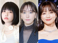 （左から）あの、新垣結衣、森香澄