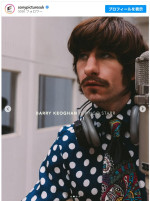 バリー・コーガン演じるリンゴ・スター　※「Sony Pictures UK」インスタグラム