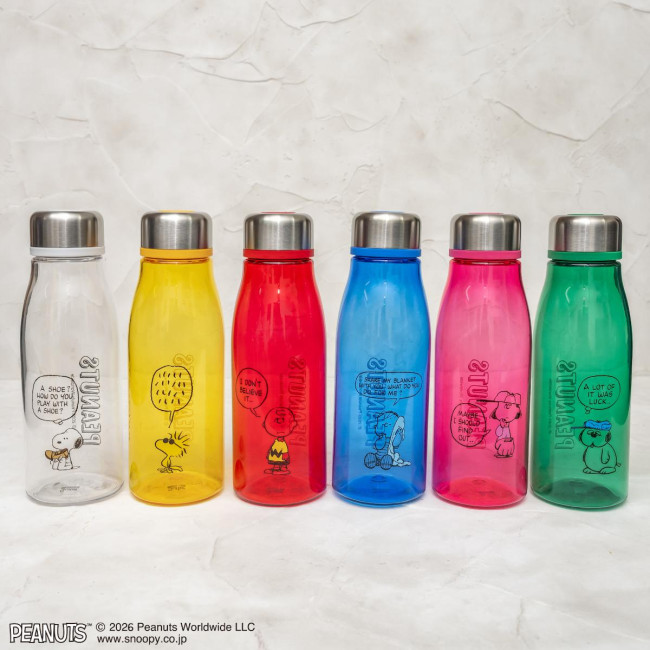 『PEANUTS』新作ランチグッズが登場！　カラフルなクリア素材にスヌーピーたちをデザイン