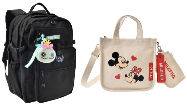 ディズニーストアの“春バッグ”が超かわいい！ 「MILKFED．」コラボやぬいぐるみ風ポシェットなど展開