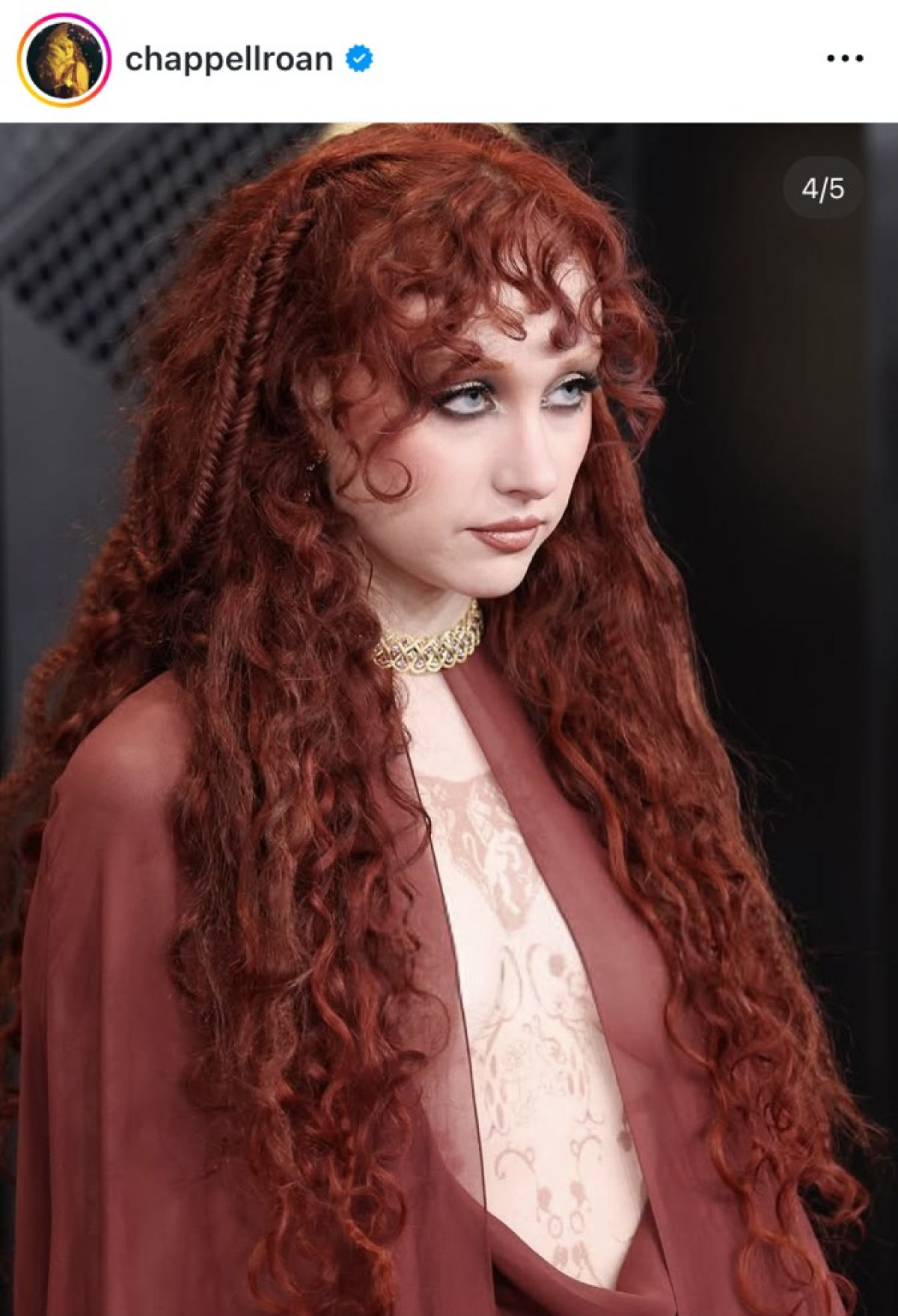 チャペル・ローン、グラミー賞で波紋を呼んだ衝撃ドレスにコメント　世間の反応に「笑える」