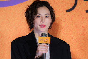 Prime Original映画『エンジェルフライトTHE MOVIE』完成披露試写会に出席した米倉涼子